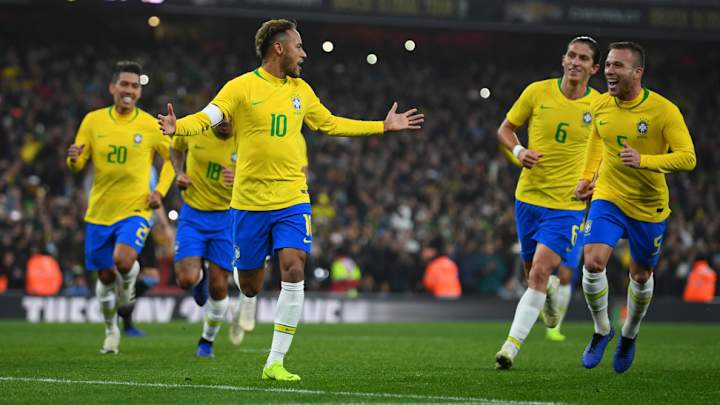 WATCH: Neymar Scores Controversial PK, Brazil Edges Uruguay