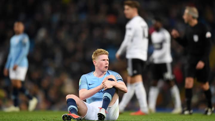 Diaz Stars, De Bruyne Hurt in Man City's Carabao Cup Win Over Fulham