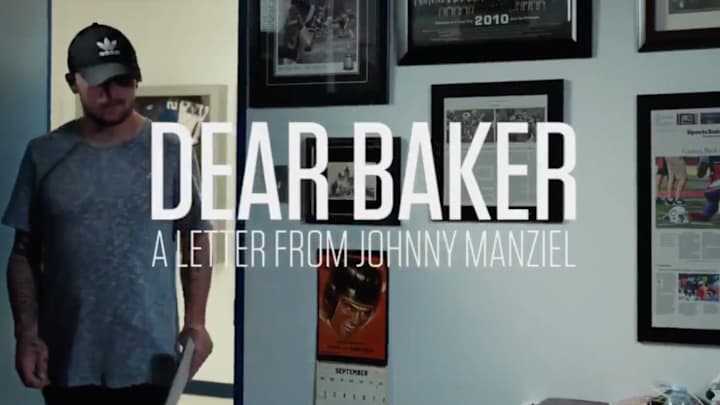 Watch: Johnny Manziel Pens Letter to Baker Mayfield Prior to First NFL Start