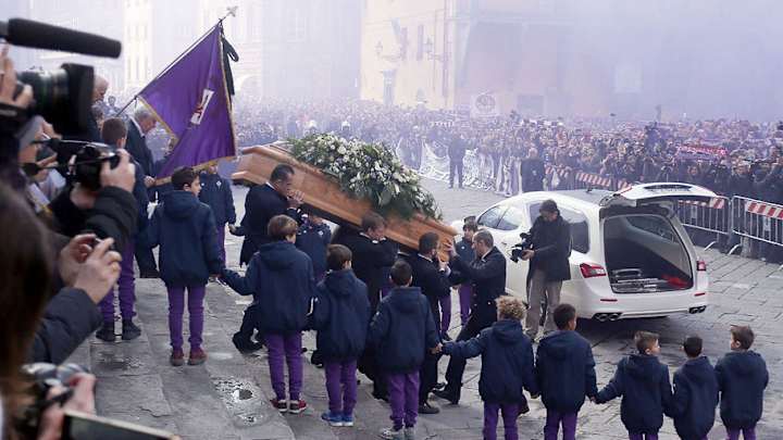 Davide Astori Given Fitting Send Off as Thousands Pay Their Respects to Late Fiorentina Captain