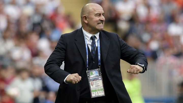 Stanislav Cherchesov Thanks Players for Trusting in Defensive Tactics After Famous Win Over Spain