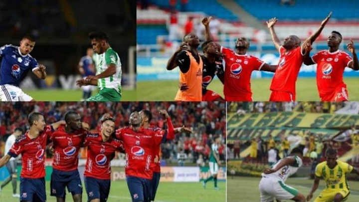 ASÍ QUEDO TABLA DE POSICIONES LIGA ÁGUILA 2018-1