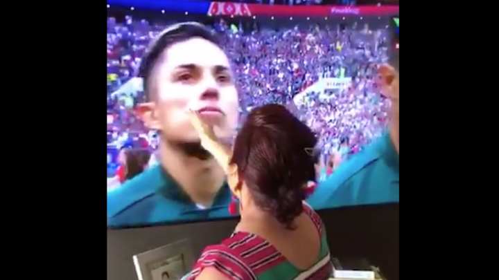 Watch: Grandma Blesses Mexico's World Cup Team Before Their Victory Over Germany