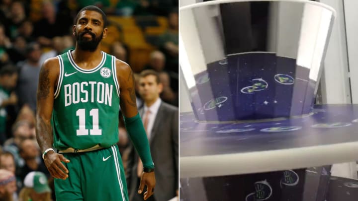 Check Out the Flat Earth Machine at Kyrie’s Sneaker Event Check Out the Flat Earth Machine at Kyrie’s Sneaker Event
