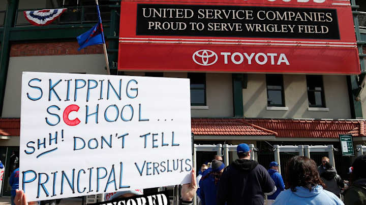 Friday's Hot Clicks: Unlucky Cubs Fan Skips School, Sees Principal at Wrigley Field Friday's Hot Clicks: Unlucky Cubs Fan Skips School, Sees Principal at Wrigley Field