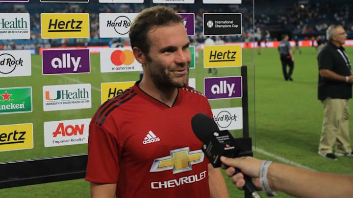 Juan Mata Names One Legend From Man Utd History He Would Like to Have Played With