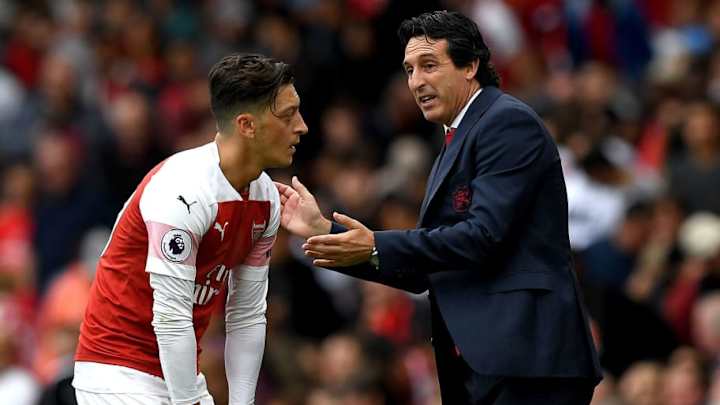 Unai Emery Denies Mesut Özil Training Ground Bust Up After German Sits Out West Ham Win With Illness