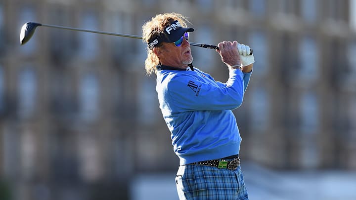 Miguel Angel Jimenez Leads Senior British Open by 2 After 3rd round
