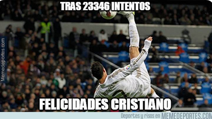 Los mejores MEMES de los partidos de Champions: la chilena de CR7 y la derrota del Sevilla Los mejores MEMES de los partidos de Champions: la chilena de CR7 y la derrota del Sevilla