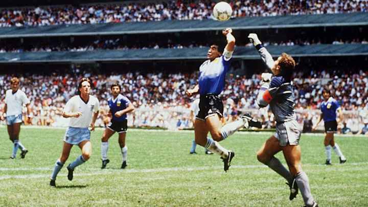 Diego Maradona Claims England's World Cup Win Over Colombia Was 'Monumental Theft' Diego Maradona Claims England's World Cup Win Over Colombia Was 'Monumental Theft'