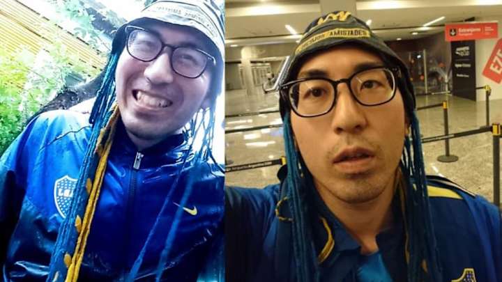 INCREÍBLE | Un japonés viajó 33 horas para el Superclásico entre Boca y River y no podrá verlo INCREÍBLE | Un japonés viajó 33 horas para el Superclásico entre Boca y River y no podrá verlo