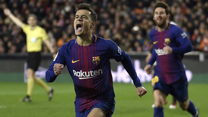Valencia 0-2 Barcelona: Coutinho Scores First Barca Goal as Catalans Reach Copa del Rey Final