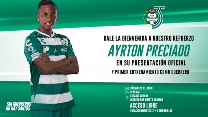 REVELADO | Preciado confesó cuánto costó su traspaso al Santos Laguna