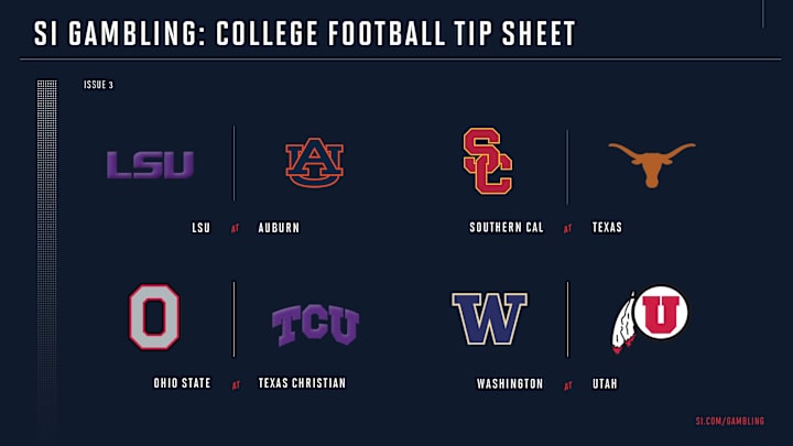 Weekly Tip Sheet: The Complete Printable Betting Guide to Week 3 of College Football Weekly Tip Sheet: The Complete Printable Betting Guide to Week 3 of College Football