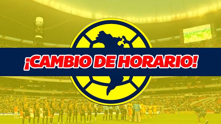 ALERTA | América cambia el horario para la vuelta ante Pumas ALERTA | América cambia el horario para la vuelta ante Pumas