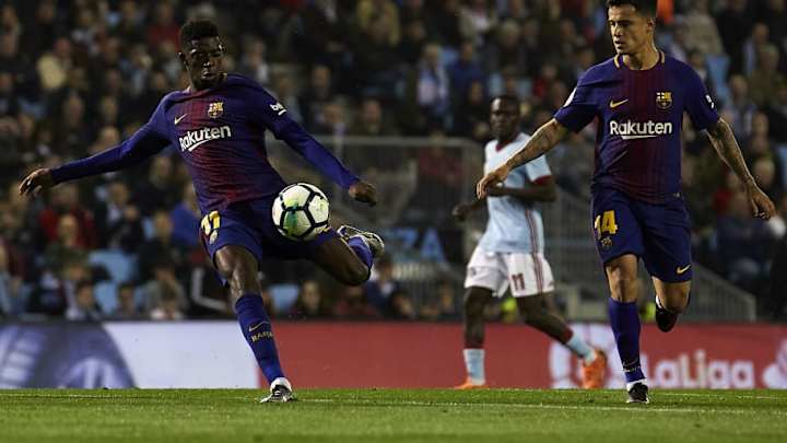 La estadística que demuestra la capacidad de Dembélé para utilizar las dos piernas