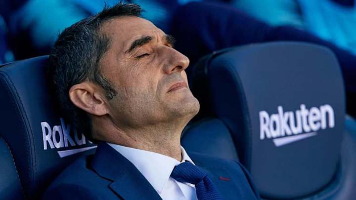 Valverde cometió un error y lo admitió en el descanso del FC Barcelona - Betis