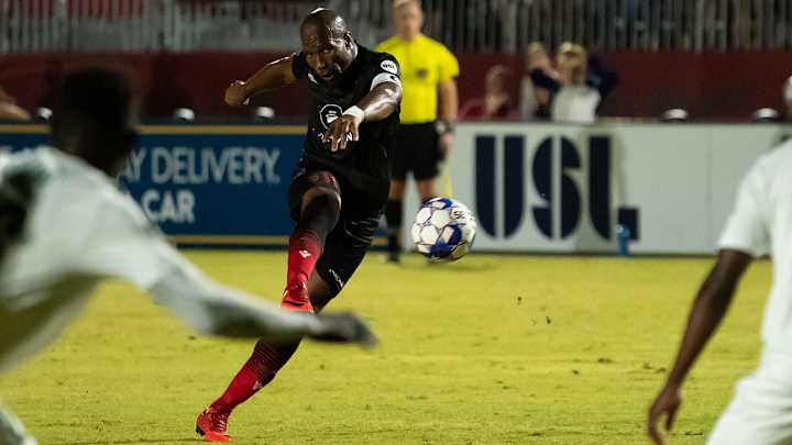 WATCH: Didier Drogba Scores Stunning Free Kick in Phoenix Rising's First Ever Playoff Win