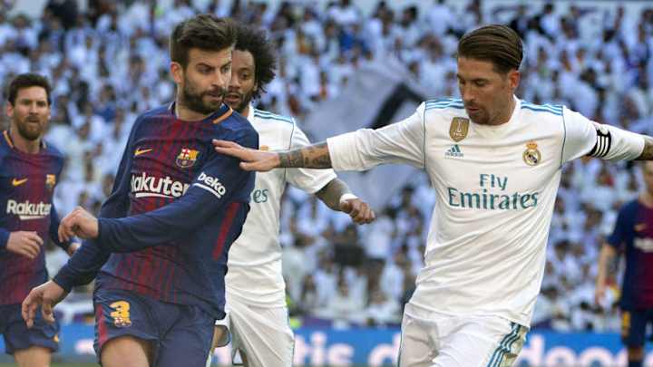 Gerard Pique Reveals He Created Whatsapp Group Just to 'Talk S---' to Real Madrid Players Gerard Pique Reveals He Created Whatsapp Group Just to 'Talk S---' to Real Madrid Players