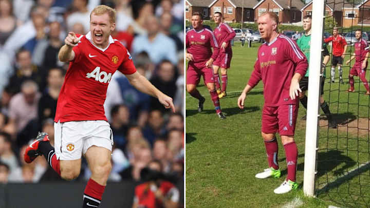 Manchester United Legend Paul Scholes Suits Up for 11th-Tier Club Manchester United Legend Paul Scholes Suits Up for 11th-Tier Club