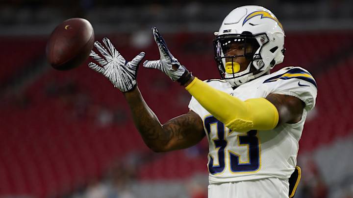 Report: Police Arrest Suspect Who Allegedly Robbed Chargers Safety Derwin James at Gunpoint Report: Police Arrest Suspect Who Allegedly Robbed Chargers Safety Derwin James at Gunpoint