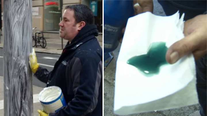 Philly Police Are Now Trying Gear Oil to Keep Eagles Fans From Climbing Street Poles