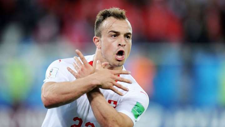 La histórica y polémica celebración de Shaqiri y Xhaka