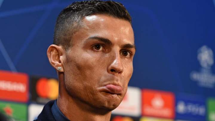 ​La reacción de Cristiano Ronaldo cuando le preguntaron sobre el mal momento del Real Madrid