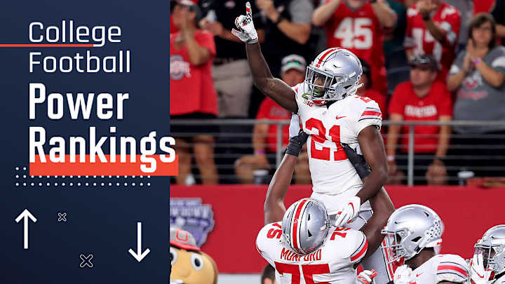 Week 4 College Football Power Rankings: Ohio State Makes Up for Abysmal Day in the Big Ten