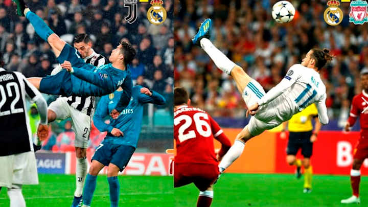 El curioso dato que tienen en común las chilenas de Ronaldo y Bale El curioso dato que tienen en común las chilenas de Ronaldo y Bale