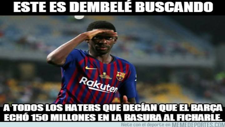 Los mejores memes de la Supercopa de España entre el Sevilla y el FC Barcelona