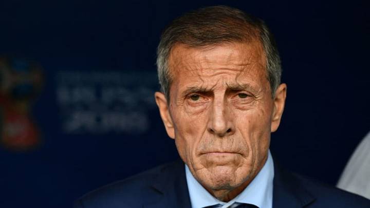 Uruguay Boss Tabarez Praises His Side's 'Dedication' as La Celeste Knock Portugal Out of World Cup