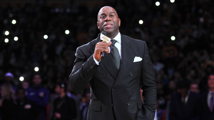 Magic Johnson Will Step Down if Lakers Don't Sign Big-Name Free Agent in Two Summers Magic Johnson Will Step Down if Lakers Don't Sign Big-Name Free Agent in Two Summers