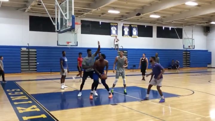 Watch: Joel Embiid Dunks on Mo Bamba and Says 'Welcome to the F------ League' Watch: Joel Embiid Dunks on Mo Bamba and Says 'Welcome to the F------ League'