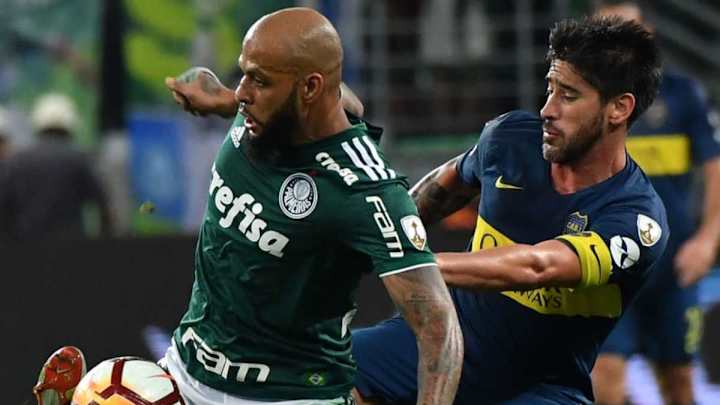 Felipe Melo se mostró durísimo con el fútbol argentino y dijo que esta final es una verguenza