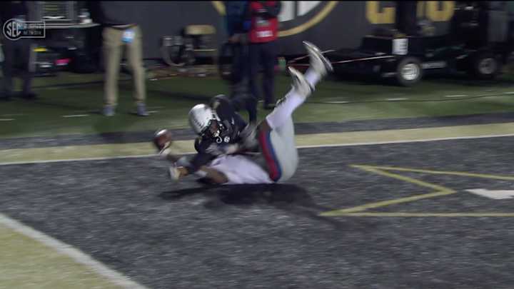 Ole Miss Loses to Vanderbilt in Overtime After Controversial Overturn of A.J. Brown Touchdown