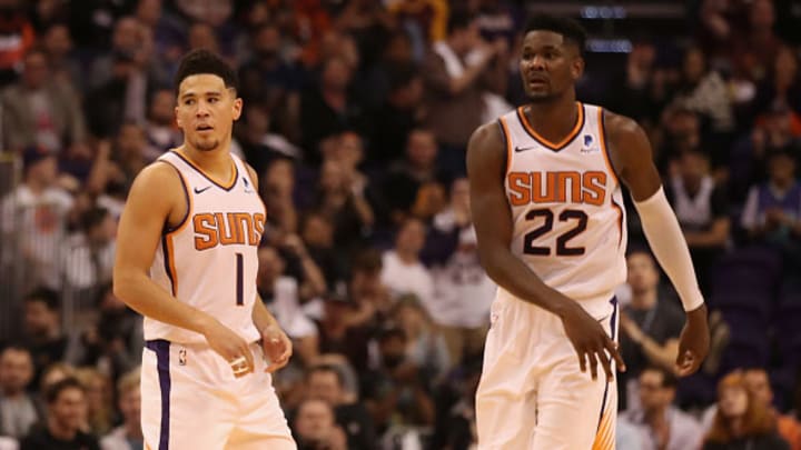 Report: Deandre Ayton and Devin Booker ‘Exchanged Words’ After Suns’ Lopsided Loss vs. Blazers