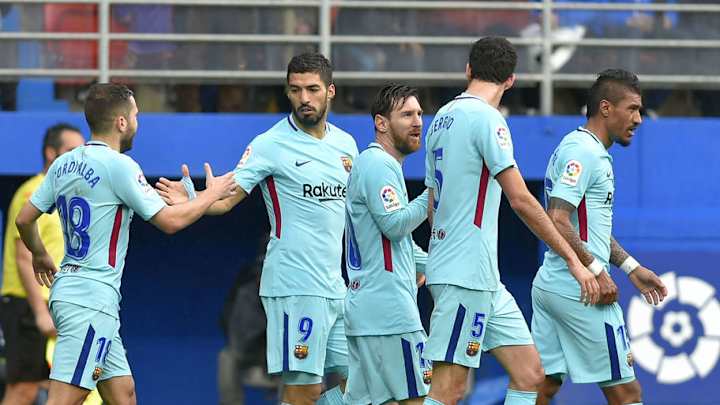 WATCH: Suarez, Alba Secure Barcelona Victory Against Eibar