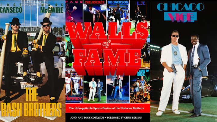 Walls of Fame: New Book Chronicles Iconic Sports Posters of Costacos Brothers Walls of Fame: New Book Chronicles Iconic Sports Posters of Costacos Brothers