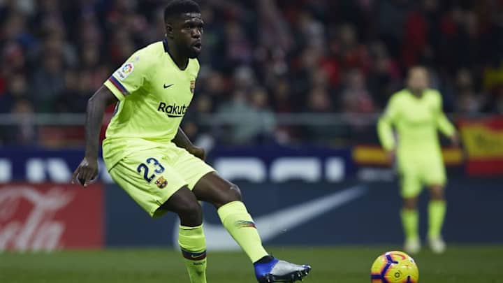 Así avanza la recuperación de Umtití de sus problemas en la rodilla izquierda