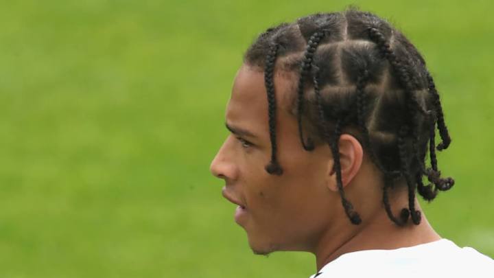 Leroy Sane Parades New Look in German Training Ahead of the World Cup This Summer Leroy Sane Parades New Look in German Training Ahead of the World Cup This Summer