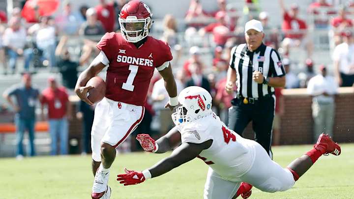 Kyler Murray and Oklahoma Rip the Life out of Lane Kiffin's Upset Bid in 63–14 Win Kyler Murray and Oklahoma Rip the Life out of Lane Kiffin's Upset Bid in 63–14 Win
