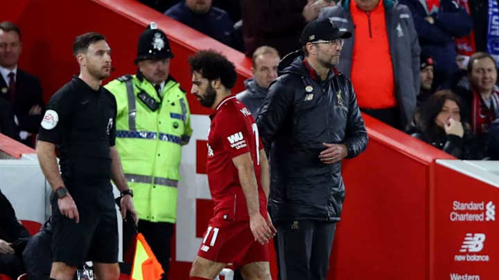 Jurgen Klopp Insists Salah Isn't Far Behind Aubameyang in the Premier League Golden Boot Race