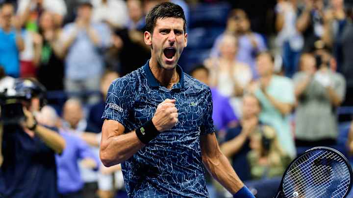 Novak Djokovic Tops Roger Federer’s Conqueror for 11th US Open Semifinals in Row