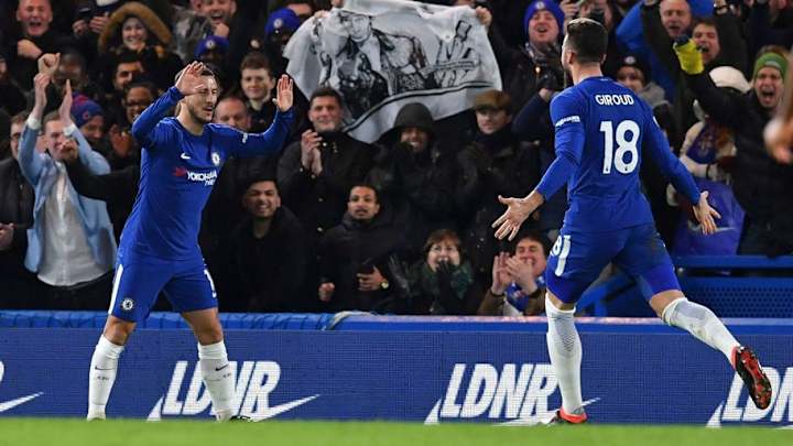 WATCH: Eden Hazard Double Leads Chelsea in Needed Win Over Lowly West Brom