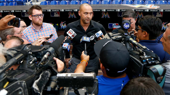 Derek Jeter 'Not Going' to Yankees-Marlins Series in New York