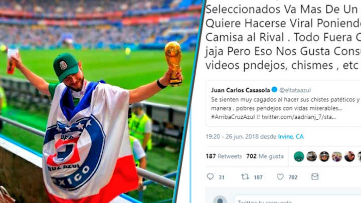 Jugador de Cruz Azul no aguanta la carrilla y pierde la cabeza en las redes sociales