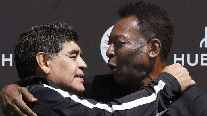 El sorprendente e inesperado mensaje de Pelé a Maradona por su cumpleaños
