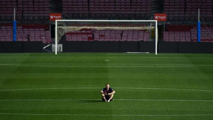 Andres Iniesta Lifts Lid on Famous Final Moments Alone on Camp Nou Turf Following Barcelona Farewell