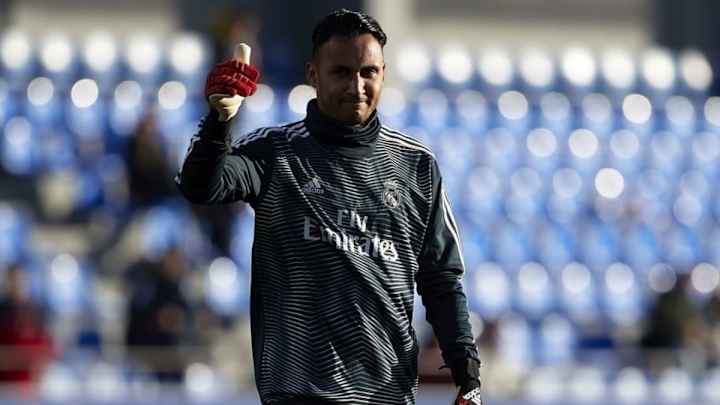 La reacción de Solari cuando le preguntaron por la suplencia de Navas en Champions